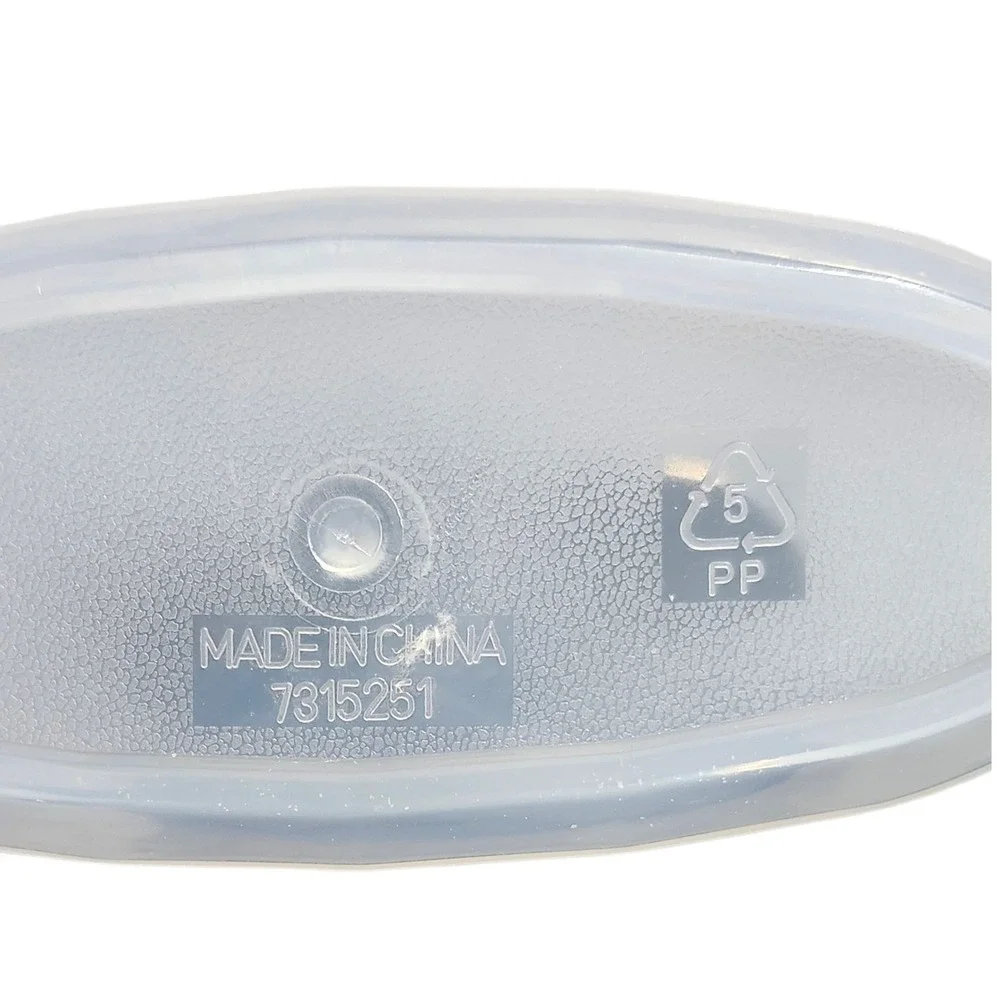 Set of 3 Clear Plastic Cereal & Dry Food Storage Containers Blue Lids‎ 7315251